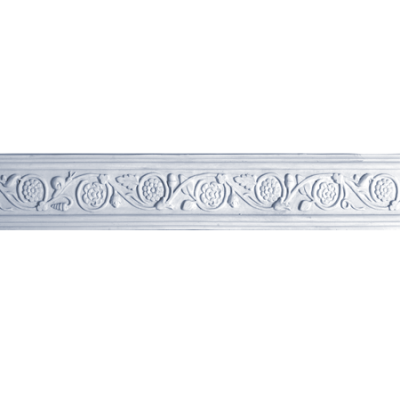 FP41 Daisy Leaf Strapwork Rib plate