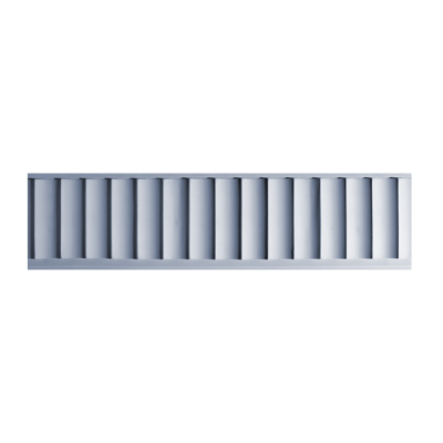 FP45 Deco Fluted frieze