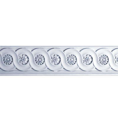 FP50 Guilloche Spring Flowers plate